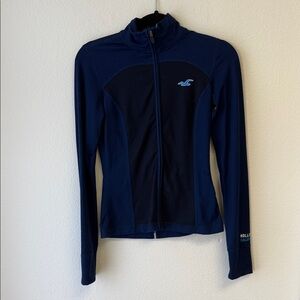 Hollister Navy Blue Zip-Up Jacket